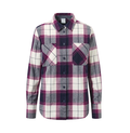CAMISA FEMENINO TCHIBO KARO BLUSE MANGAS LARGAS