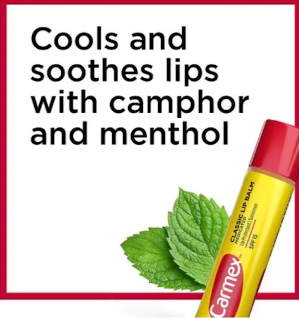 BÁLSAMO LABIAL CARMEX CLASSIC MEDICATED TRIPLE FORCE STICK SPF 15 4.25GR
