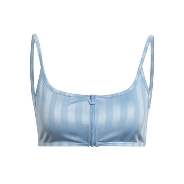 SUJETADOR DEPORTIVO FEMENINO ADIDAS STRIPED ZIP