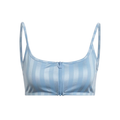 SUJETADOR DEPORTIVO FEMENINO ADIDAS STRIPED ZIP