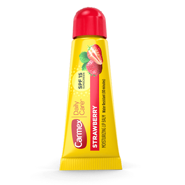 BÁLSAMO LABIAL CARMEX CLASSIC MEDICATED DAILY CARE SPF 15 STRAWBERRY 10GR