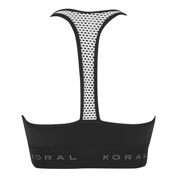 SUJETADOR DEPORTIVO FEMENINO KORAL EMBLEM VERSALITY BLACKOUT