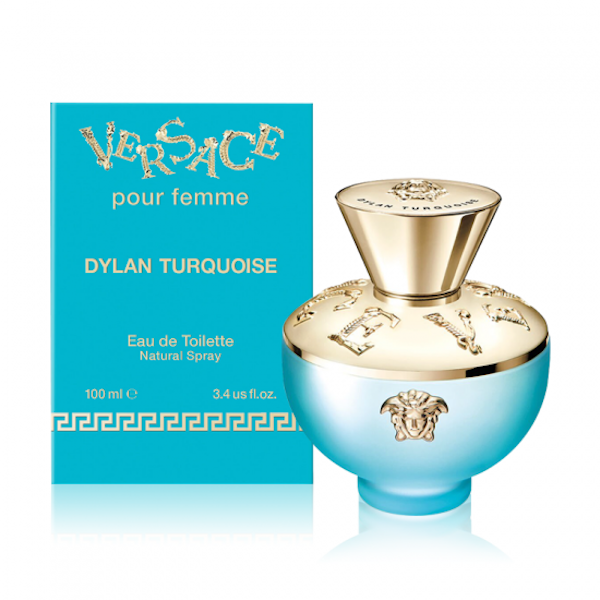 PERFUME FEMENINO VERSACE DYLAN TURQUOISE EDT 100ML