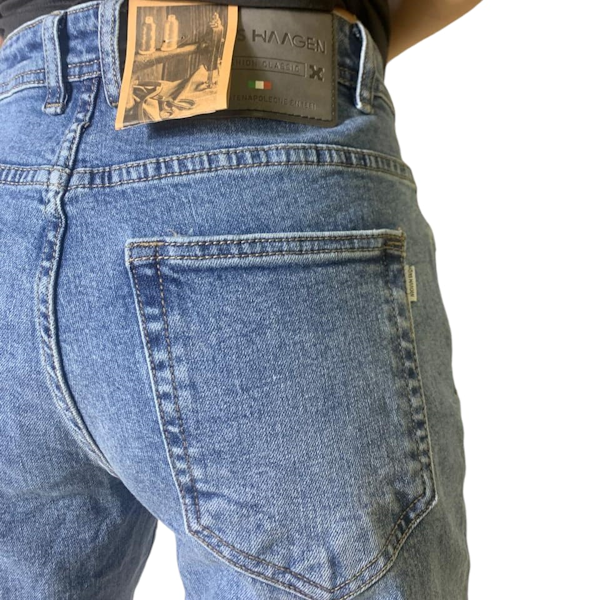 PANTALÓN MASCULINO MÖNS HAAGEN JEANS CLÁSICO