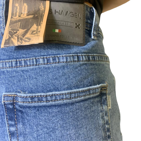 PANTALÓN MASCULINO MÖNS HAAGEN JEANS CLÁSICO