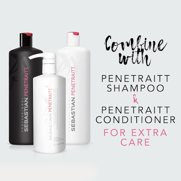 SET CAPILAR SEBASTIAN PENETRAIT SHAMPOO + ACONDICIONADOR 1LT + MÁSCARA 500ML