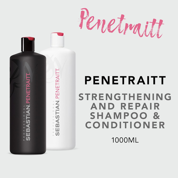 SET CAPILAR SEBASTIAN PENETRAIT SHAMPOO + ACONDICIONADOR 1LT + MÁSCARA 500ML