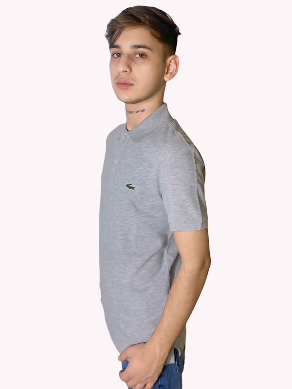 CAMISETA POLO MASCULINO LACOSTE SLIM FIT MANGAS CORTAS