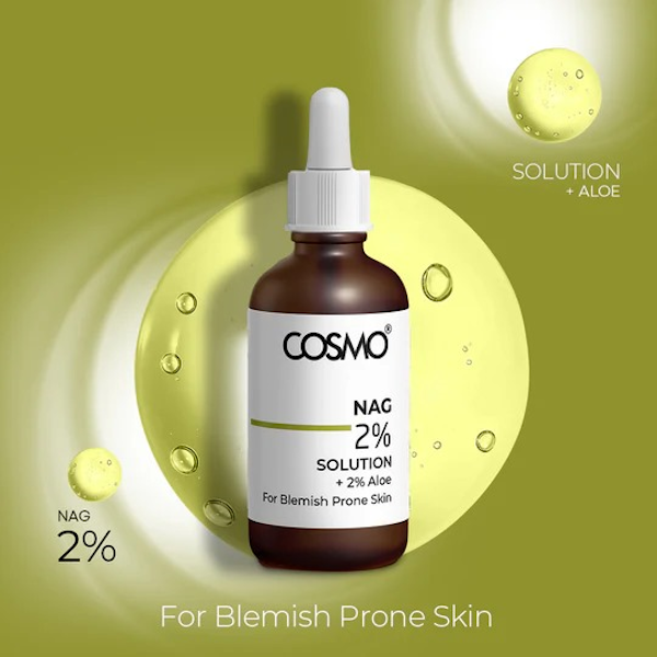 SÉRUM FACIAL COSMO NAG ALOE 2%  SOLUTION 30ML