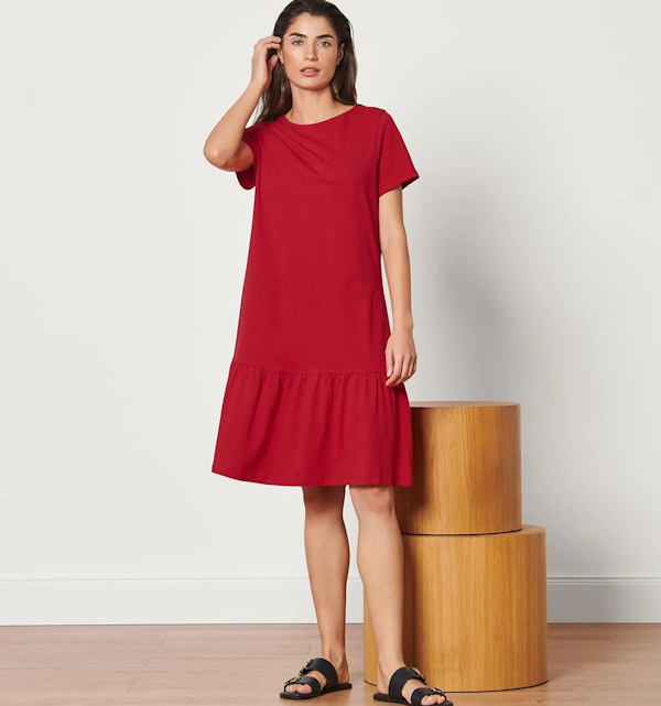 VESTIDO FEMENINO TCHIBO JERSEY KLEID
