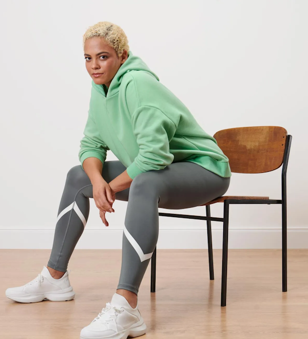 MOLETÓN FEMENINO TCHIBO HOODIE CON CAPUCHA
