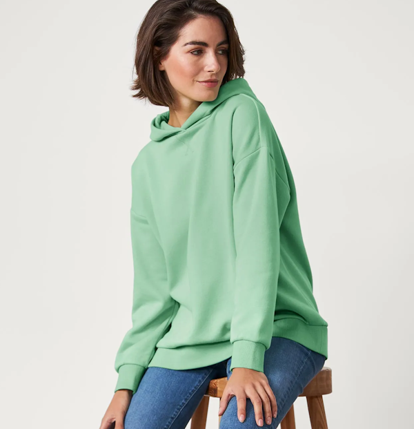MOLETÓN FEMENINO TCHIBO HOODIE CON CAPUCHA