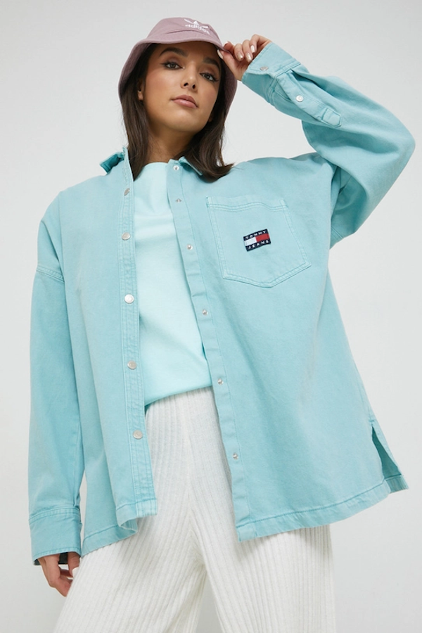 CAMISA FEMENINO TOMMY HILFIFER TOMMY JEANS MANGAS LARGAS