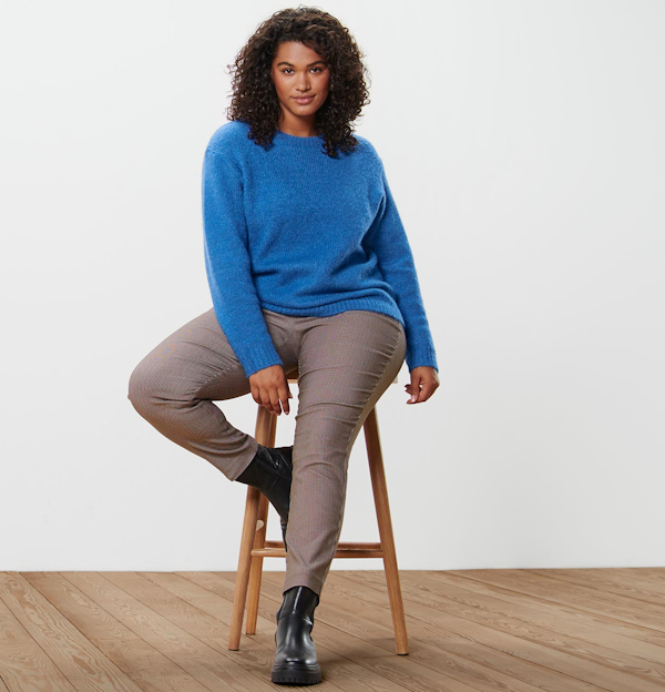 SUETER FEMENINO TCHIBO GROB STRICK PULLOVER