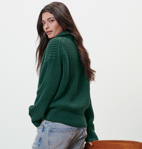 SUETER FEMENINO TCHIBO GROB STRICK TROYER