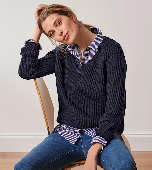 SUETER FEMENINO TCHIBO STRICK PULLOVER