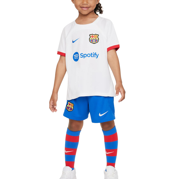 CONJUNTO DEPORTIVO INFANTIL NIKE FC BARCELONA VISITANTE 23/24 3PZS
