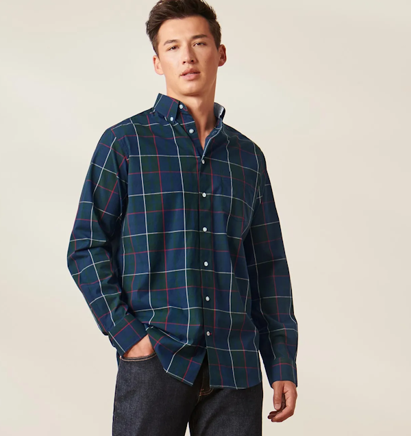 CAMISA MASCULINO TCHIBO HEMD MANGAS LARGAS
