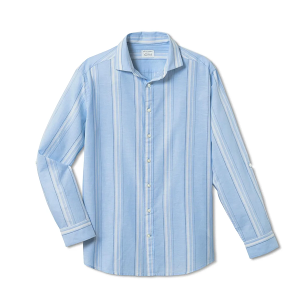 CAMISA MASCULINO TCHIBO HEMD LEINEN MANGAS LARGAS
