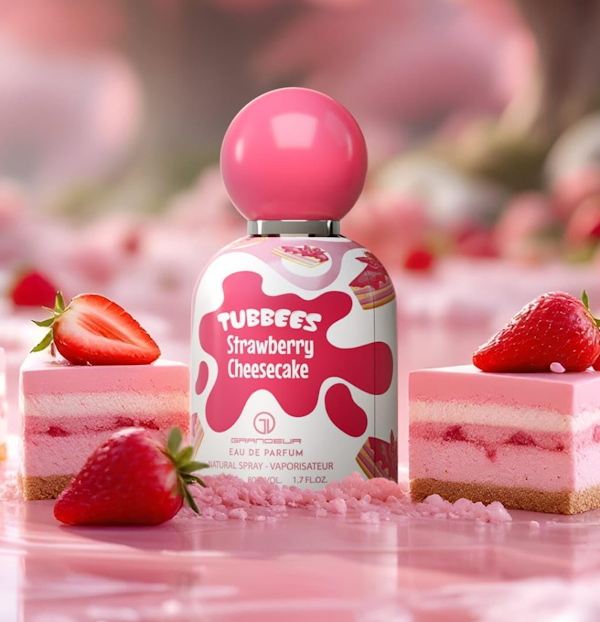 PERFUME INFANTIL GRANDEUR ÉLITE TUBBEES STRAWBERRY CHEESECAKE EDP 50ML