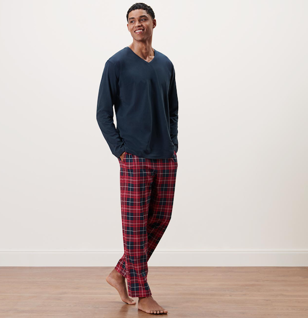 PIJAMA MASCULINO TCHIBO PYJAMAS CAMISETA + PANTALÓN