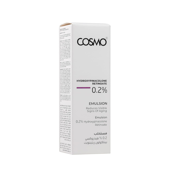 SÉRUM FACIAL COSMO HYDROXYPINACOLONE 0.2% RETINOATE EMULSION 30ML