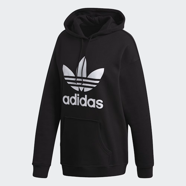 HOODIE DEPORTIVO FEMENINO ADIDAS ADICOLOR TRIFOLIO OVERSIZE