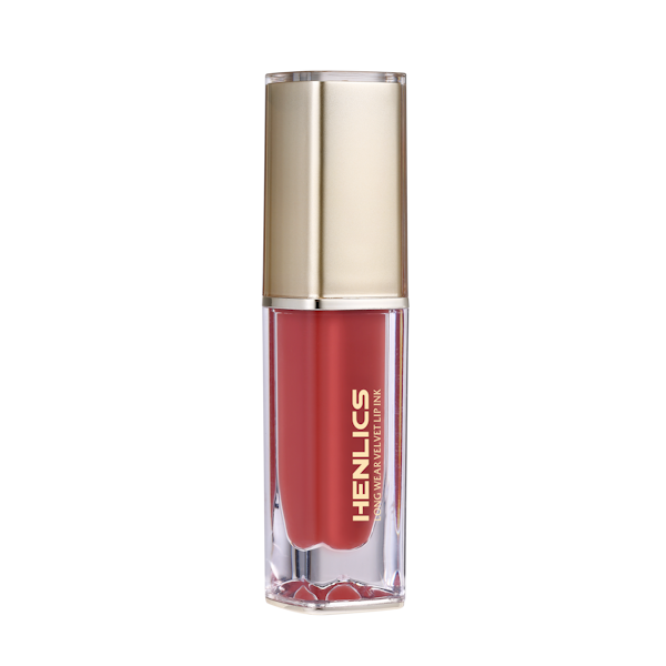 LABIAL LÍQUIDO HENLICS TRANSFER-PROOF VELVET PINK 4.5ML