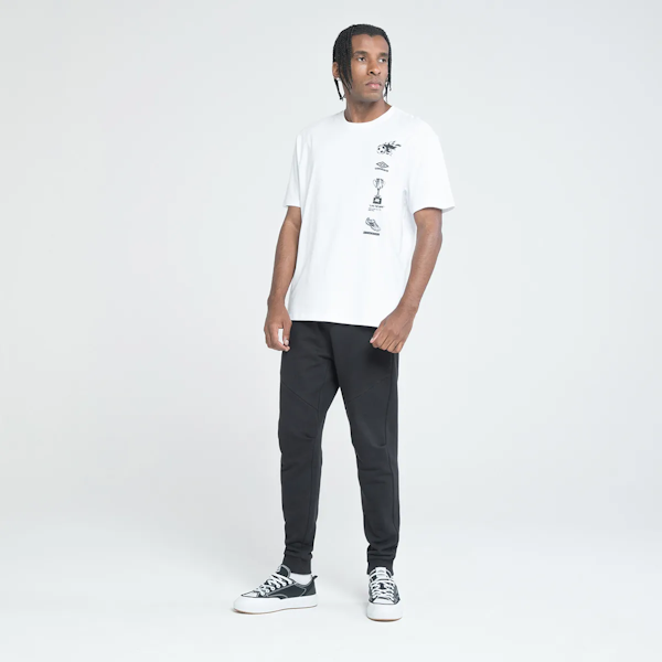 CAMISETA CASUAL MASCULINO UMBRO FIRE BALL MANGAS CORTAS