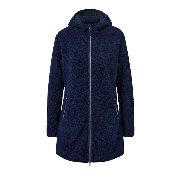 CHAQUETA FEMENINO TCHIBO TEDDYMANTEL CON CAPUCHA
