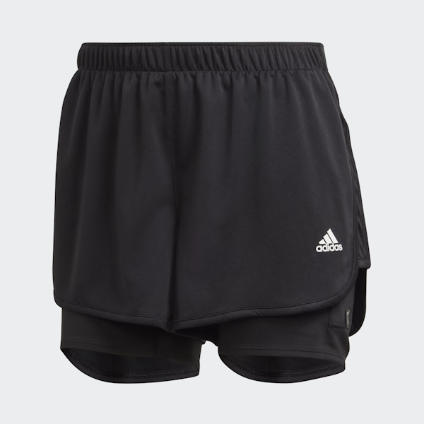 SHORT DEPORTIVO FEMENINO ADIDAS MARATHON 20 TWO-IN-ONE