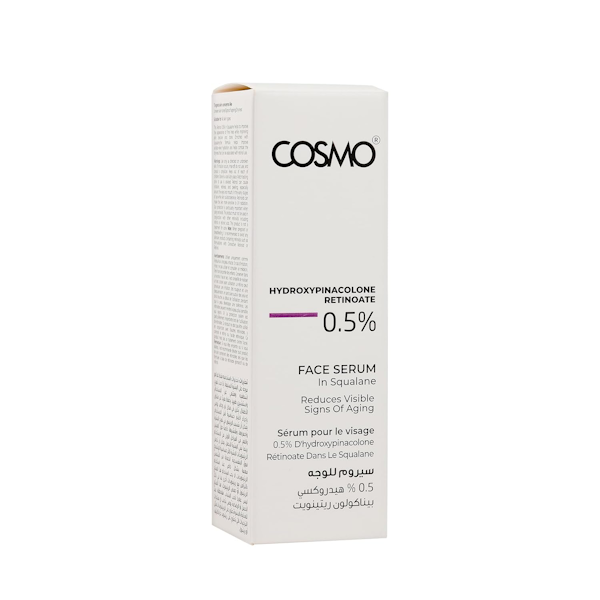 SÉRUM FACIAL COSMO HYDROXYPINACOLONE 0.5% RETINOATE 30ML