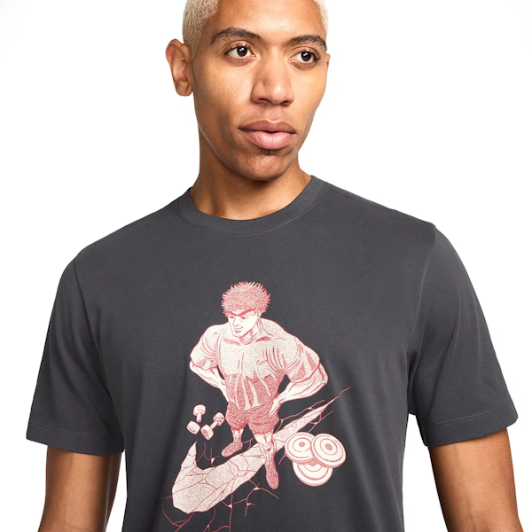 CAMISETA DEPORTIVO MASCULINO NIKE DRI-FIT LYKYK FITNESS MANGAS CORTAS