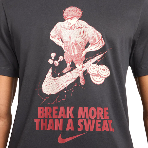 CAMISETA DEPORTIVO MASCULINO NIKE DRI-FIT LYKYK FITNESS MANGAS CORTAS