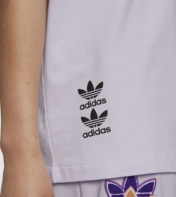 CAMISETA DEPORTIVO FEMENINO ADIDAS LIFESTYLE LOGO PLAY MANGAS CORTAS