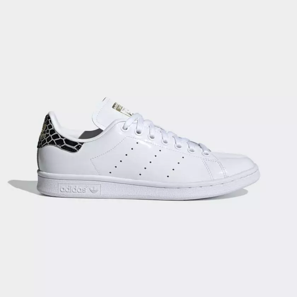 CALZADO CASUAL FEMENINO ADIDAS STAN SMITH BLACK SNAKESKIN