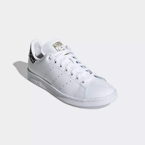 CALZADO CASUAL FEMENINO ADIDAS STAN SMITH BLACK SNAKESKIN