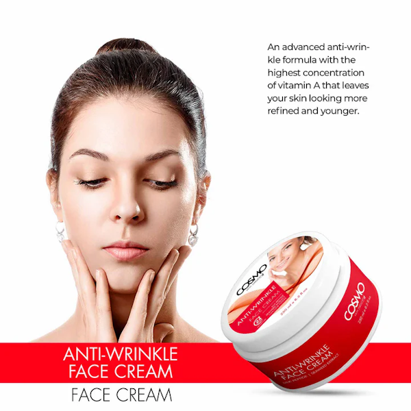 CREMA FACIAL COSMO ANTI-WRINKLE 250ML