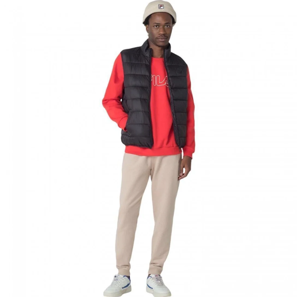 MOLETÓN DEPORTIVO MASCULINO FILA CLASSIC WINTER OUTLINE RED