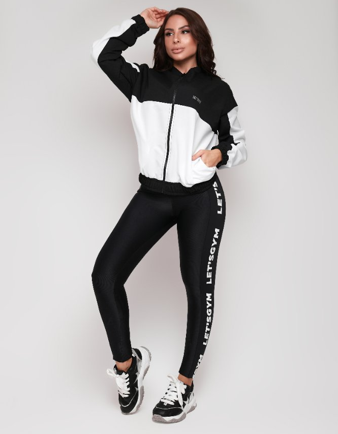 CHAQUETA DEPORTIVO FEMENINO LET’S GYM RACER