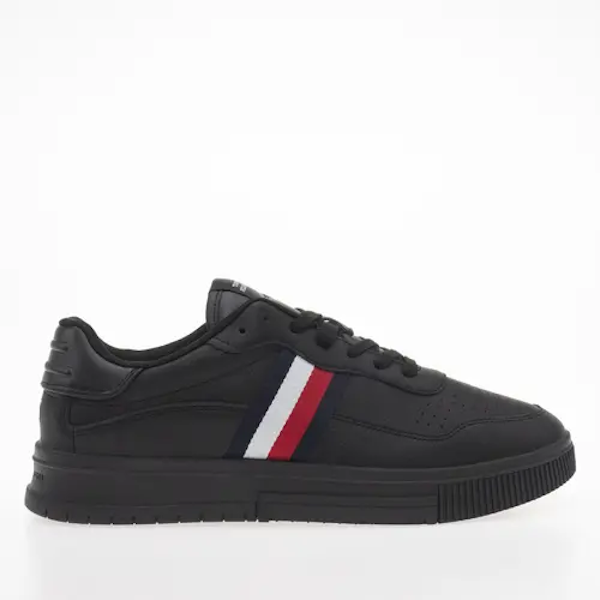 CALZADO CASUAL MASCULINO TOMMY HILFIGER SUPERCUP LEATHER STRIPES