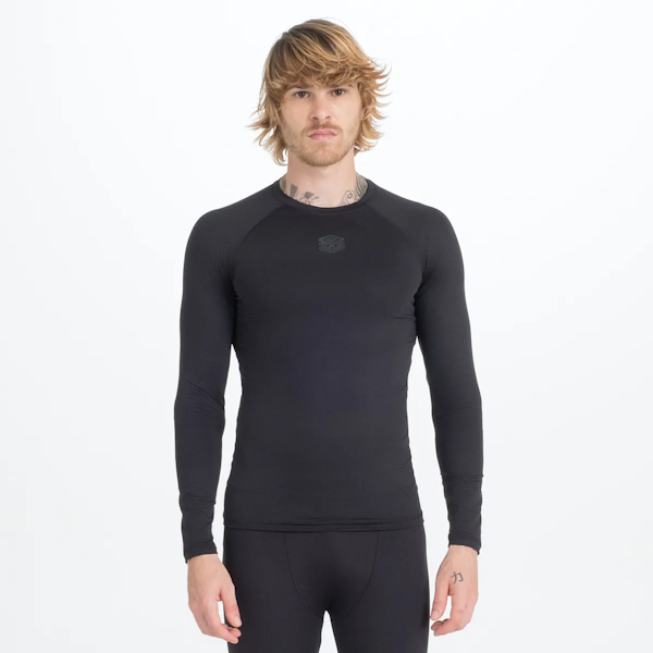 CAMISETA DEPORTIVO MASCULINO UMBRO TÉRMICO LIGERO MANGAS LARGAS