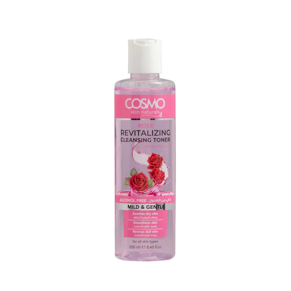 TÓNICO LIMPIADOR FACIAL COSMO REVITALIZING ROSE 250ML