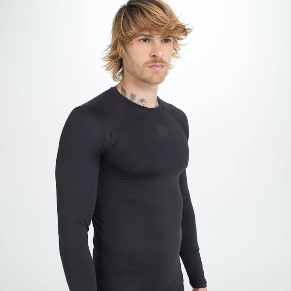 CAMISETA DEPORTIVO MASCULINO UMBRO TÉRMICO LIGERO MANGAS LARGAS