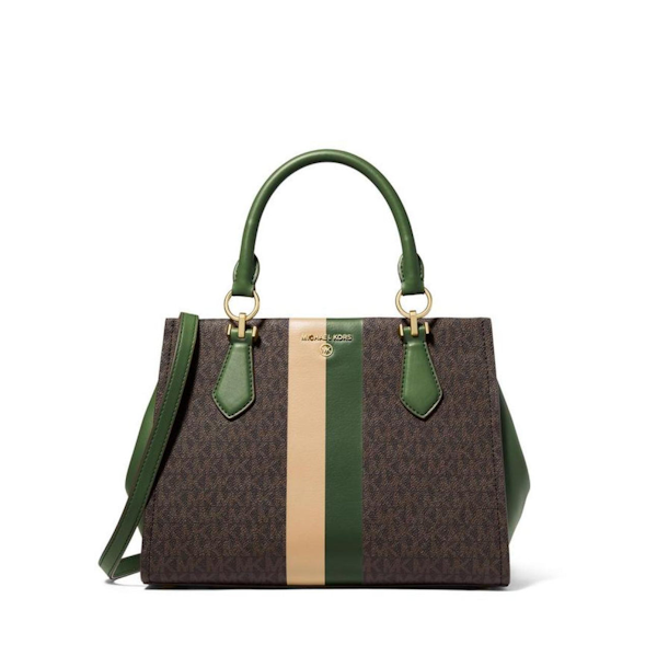 BOLSO BANDOLERA FEMENINO MICHAEL KORS MARILYN MEDIANO MULTI VERDE