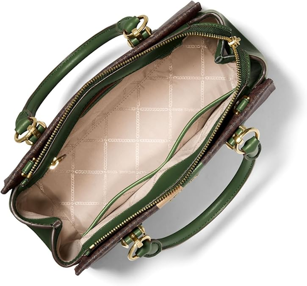 BOLSO BANDOLERA FEMENINO MICHAEL KORS MARILYN MEDIANO MULTI VERDE