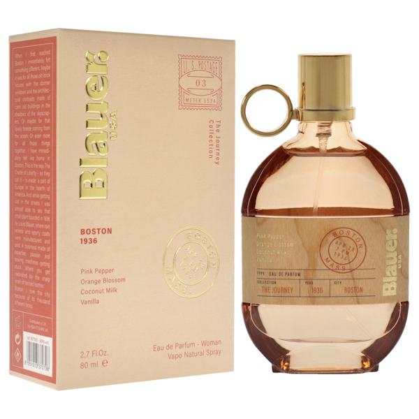PERFUME FEMENINO BLAUER USA THE JOURNEY COLLECTION BOSTON 1936 EDP 80ML