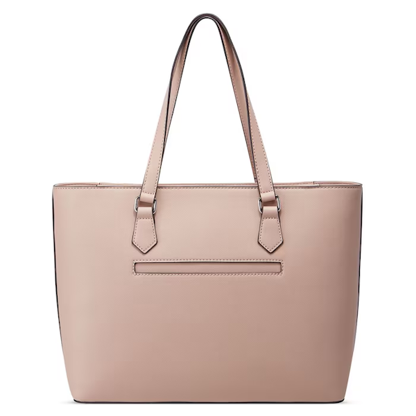 BOLSO DE MANO FEMENINO GUESS MEDFORD TOTE BEIGE