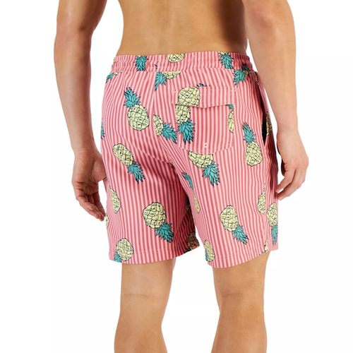 BAÑADOR MASCULINO CLUB ROOM PINEAPPLE STRIPES