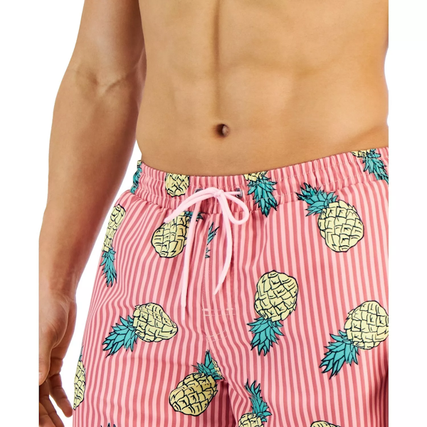 BAÑADOR MASCULINO CLUB ROOM PINEAPPLE STRIPES